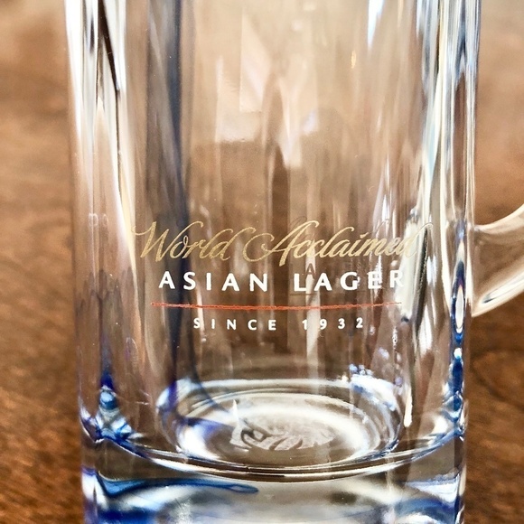 Tiger, Asian Lager, Beer Mugs, Beer Glasses, Set of 6, Excellent Condition - Picture 12 of 16